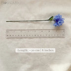 Handmade Glass Cornflower
