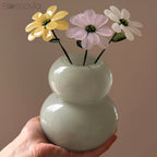 Handmade Glass Zinnia