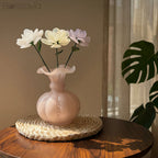 Handmade Glass Camellia