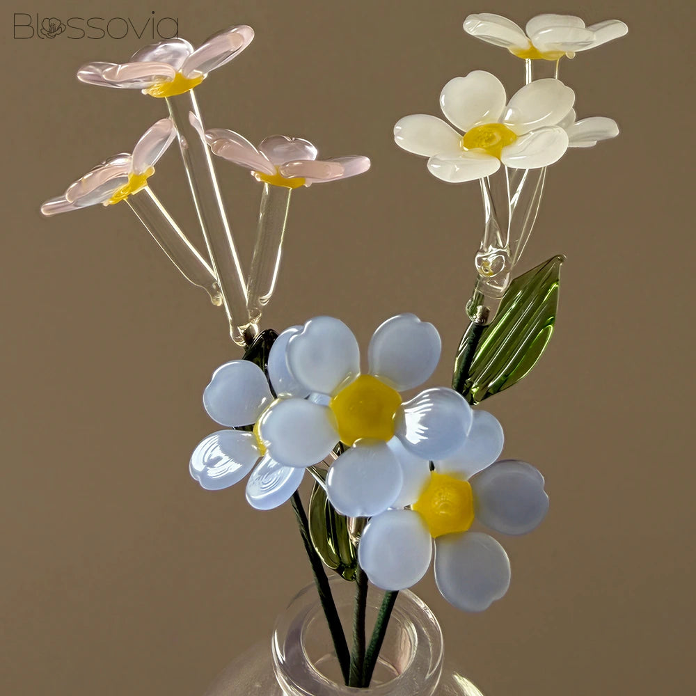 Handmade Glass Forget-Me-Not