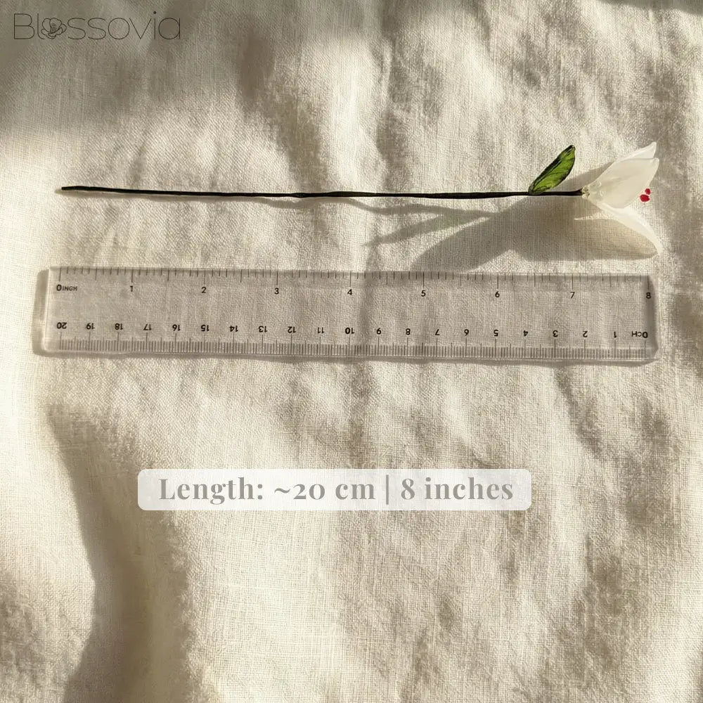 Handmade Glass Lily・Simplified