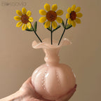 Handmade Glass Sunflower