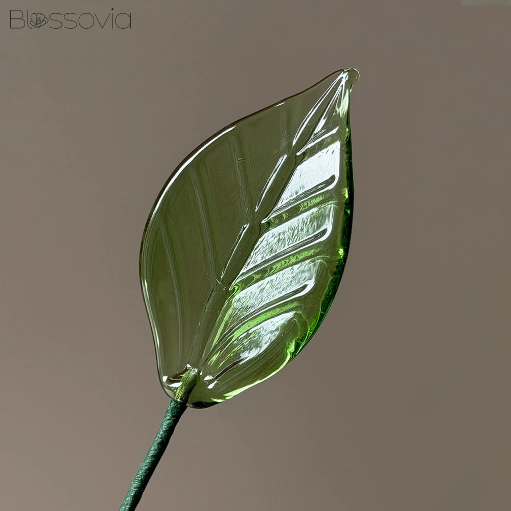 Handmade Glass Classic Leaf
