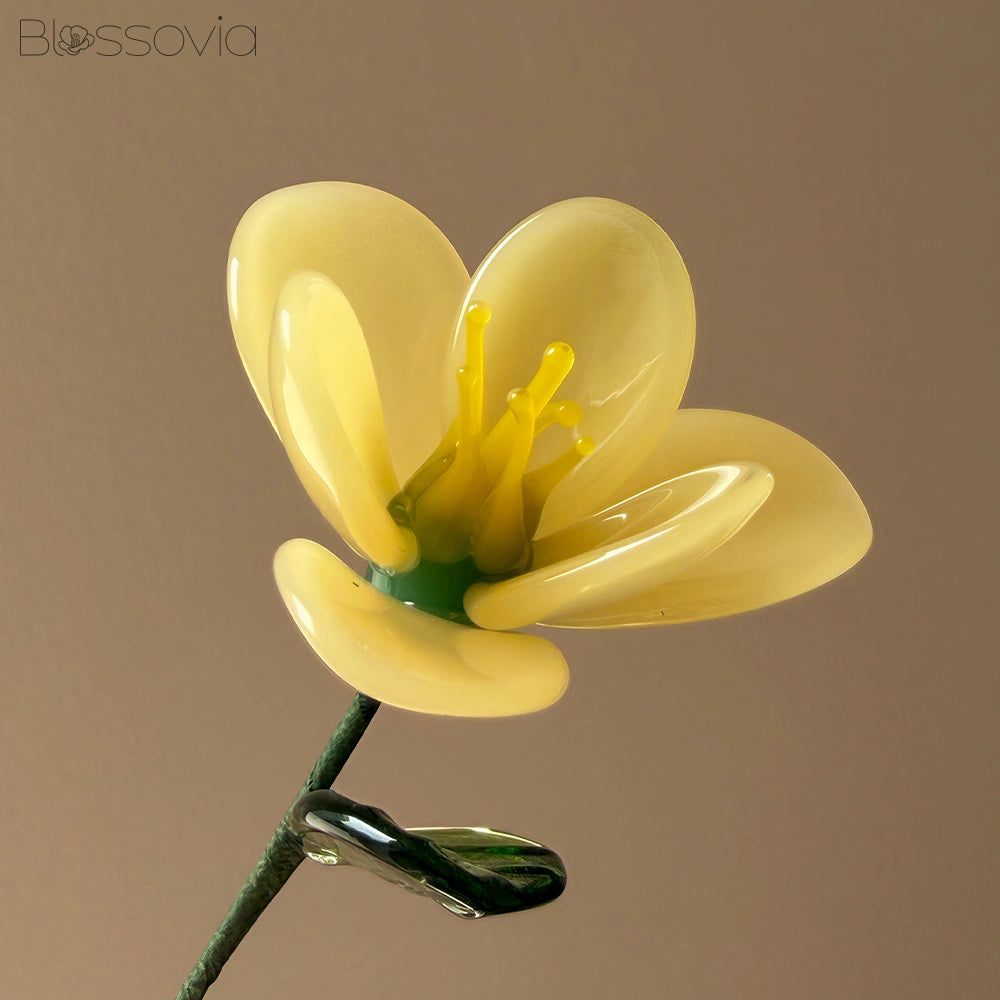 Handmade Glass Freesia