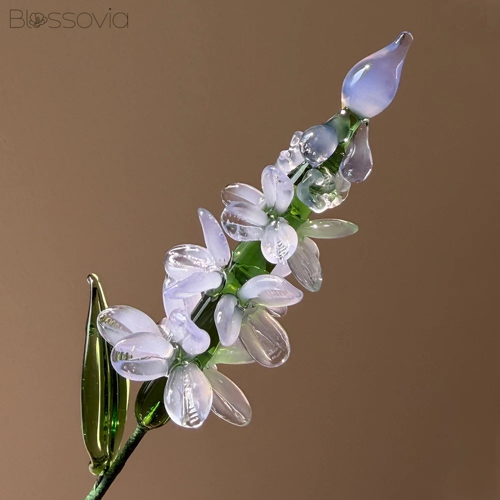 Handmade Glass Hyacinth – Blooming