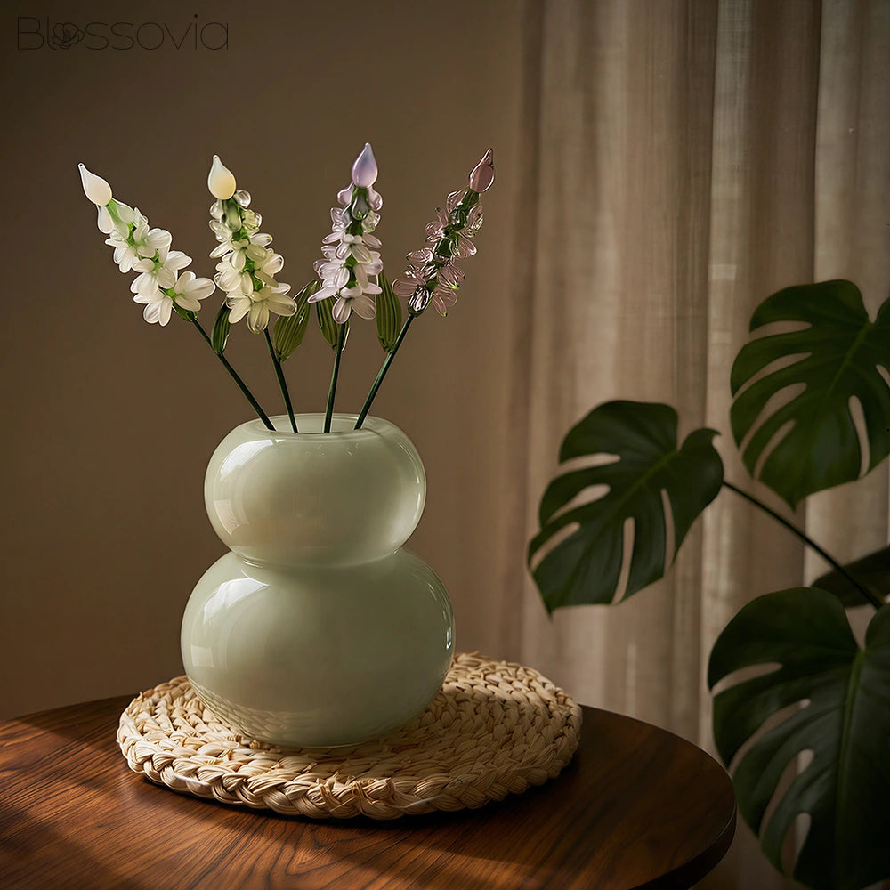Handmade Glass Hyacinth – Blooming