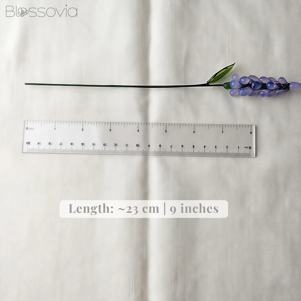 Handmade Glass Hyacinth – Bud