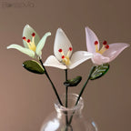Handmade Glass Lily・Simplified