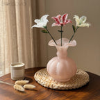 Handmade Glass Lily