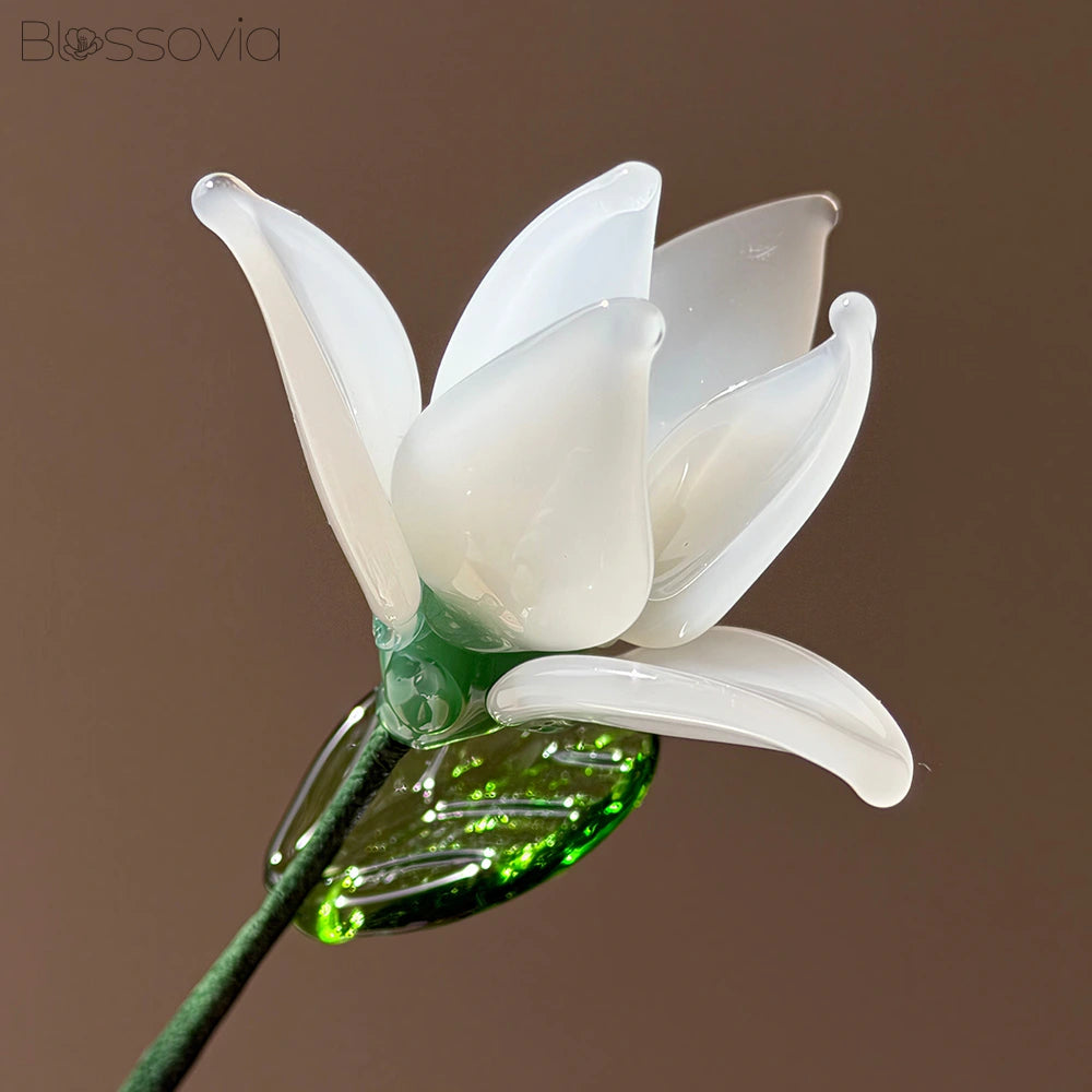 Handmade Glass Magnolia