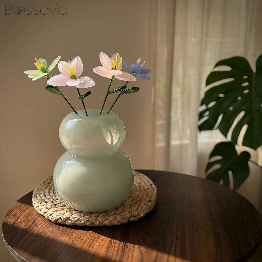 Handmade Glass Orchid