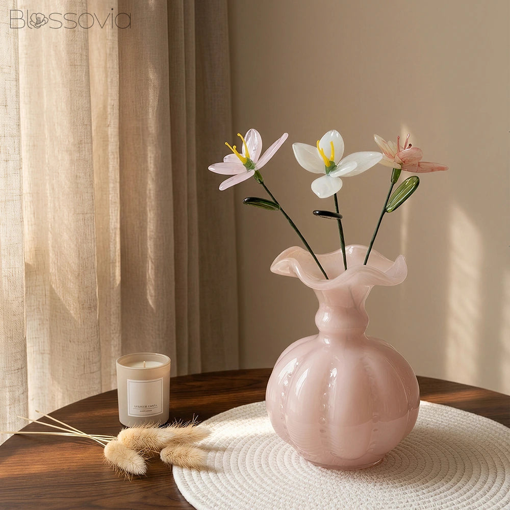 Handmade Glass Orchid