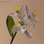 Handmade Glass Phalaenopsis Orchid