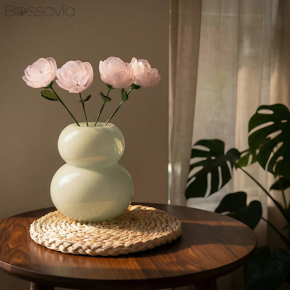 Handmade Glass Ranunculus
