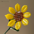 Handmade Glass Sunflower