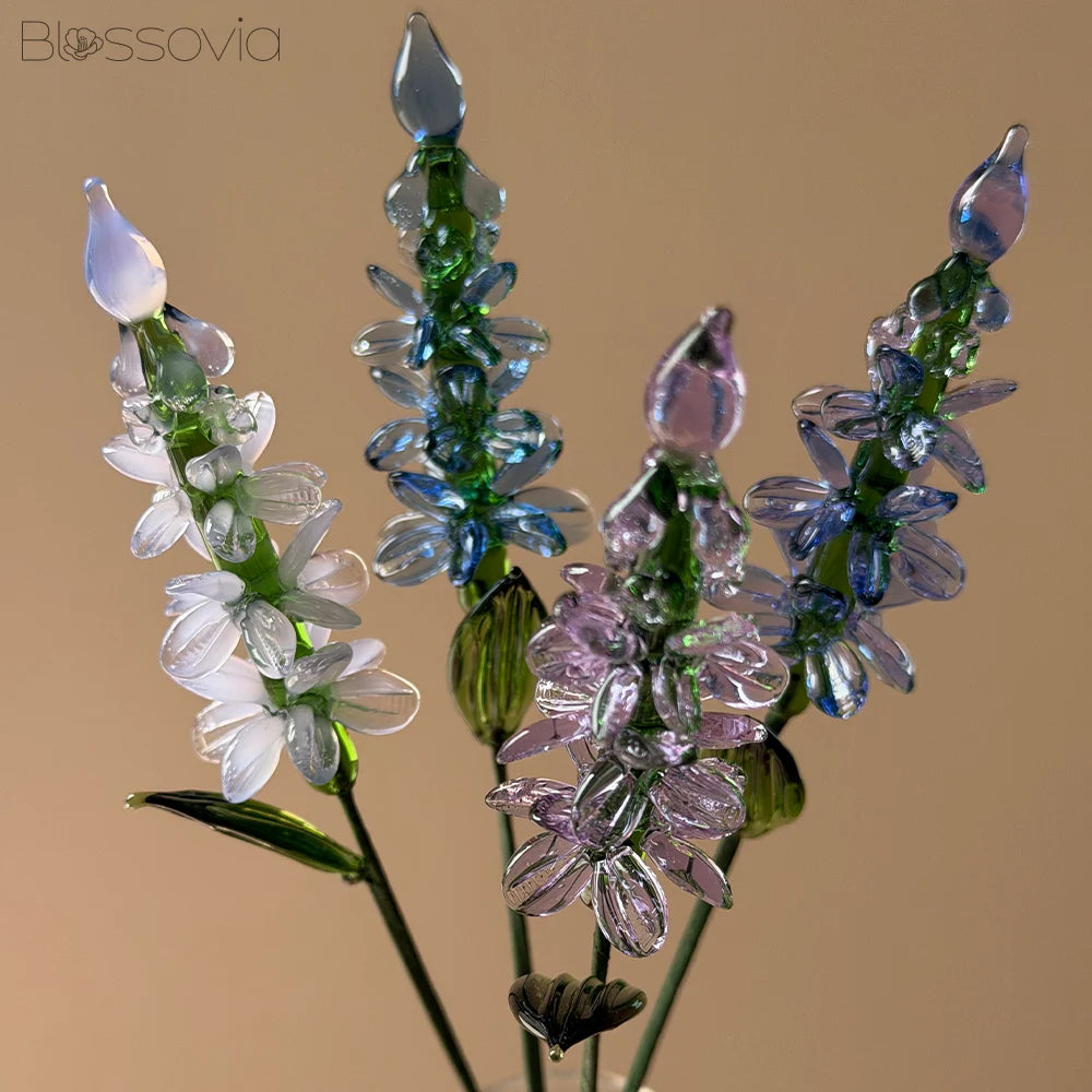 Handmade Glass Hyacinth – Blooming
