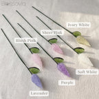 Handmade Glass Lavender