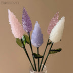 Handmade Glass Lavender