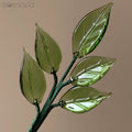 Handmade Glass Leaf Branch