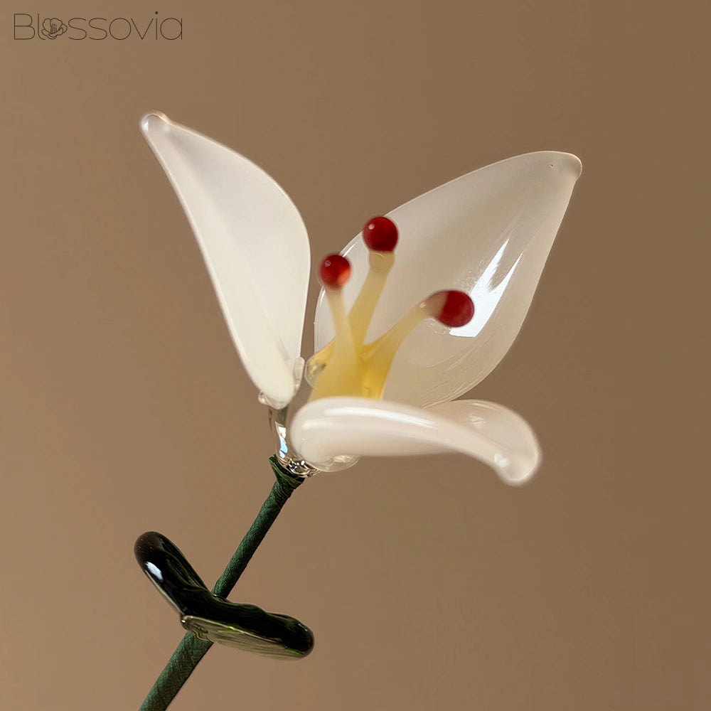 Handmade Glass Lily・Simplified