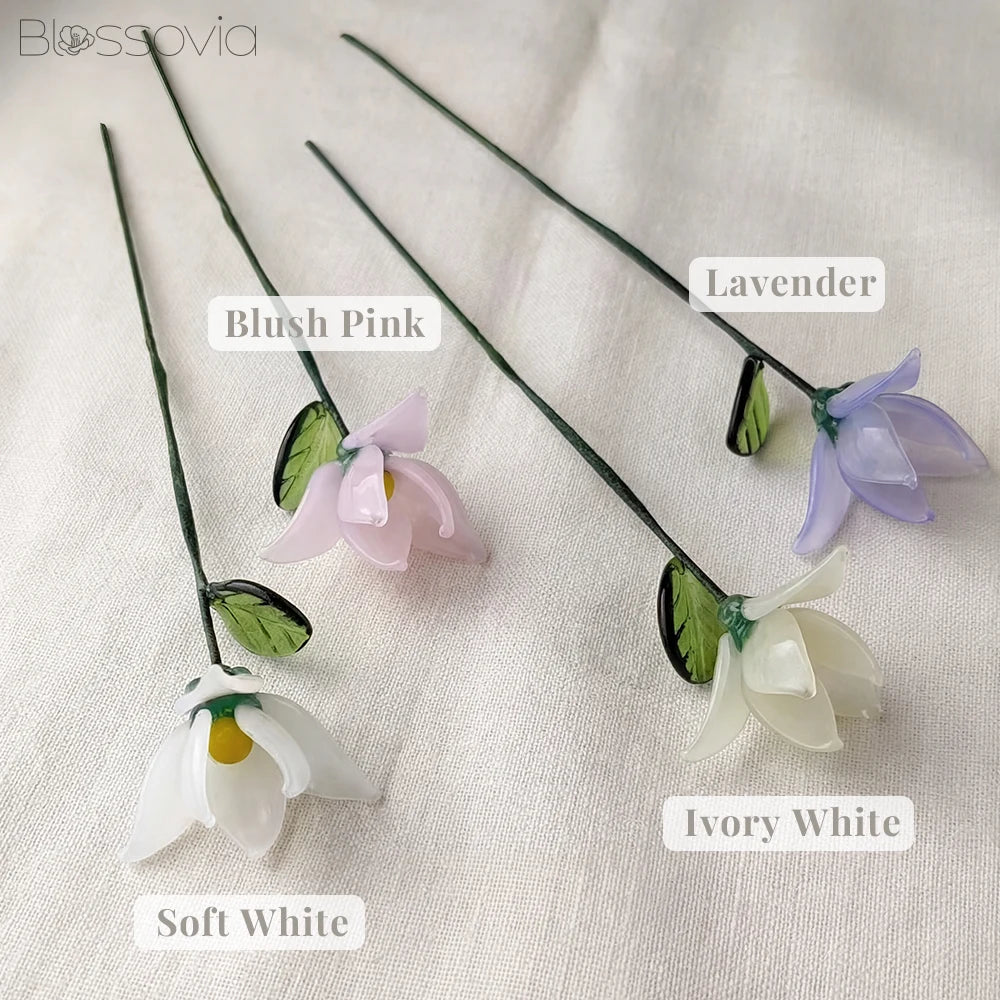 Handmade Glass Magnolia