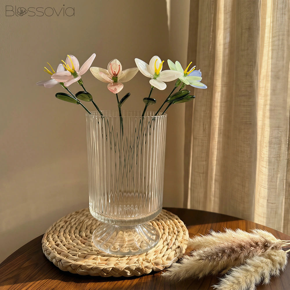 Handmade Glass Orchid