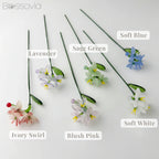 Handmade Glass Phalaenopsis Orchid