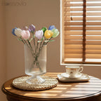 Handmade Glass Tulip