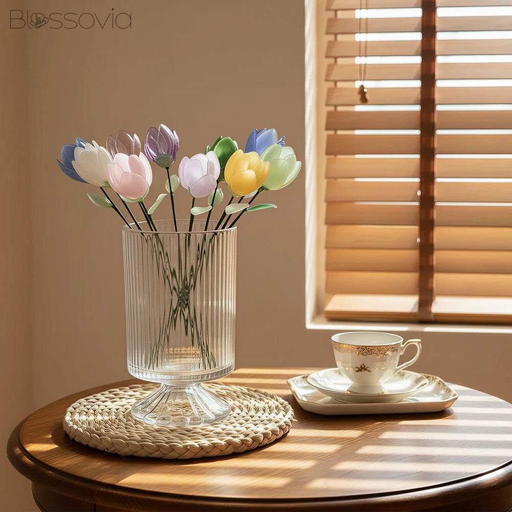 Handmade Glass Tulip