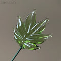 Handmade Glass Maple Leaf